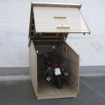 Motorradgarage praktische Garage für Motorräder